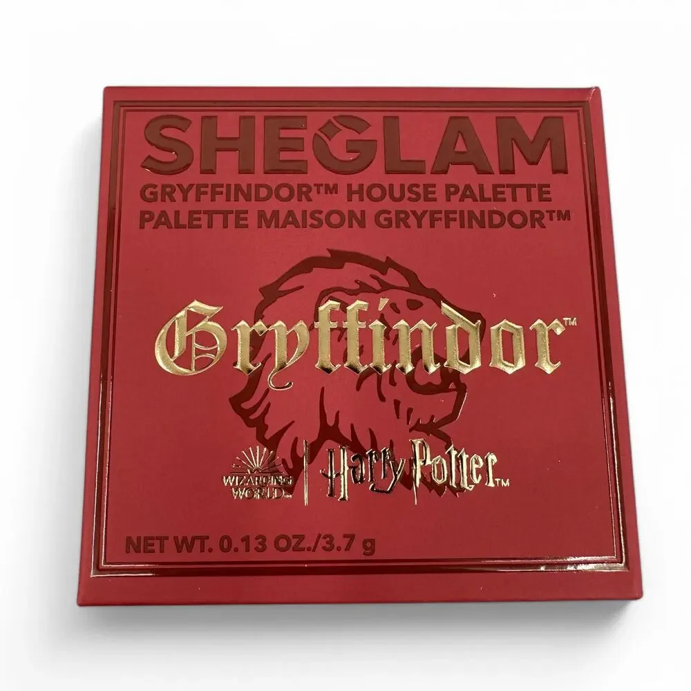 Harry Potter Gryffindor House Eyeshadow Palette Sheglam